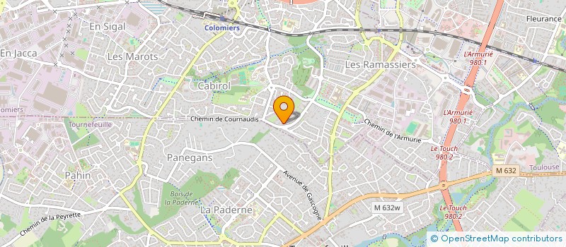 localisation de l'entreprise JEGOLOTI à COLOMIERS