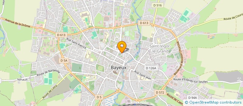 localisation de l'entreprise JEGPARIS  BAYEUX
