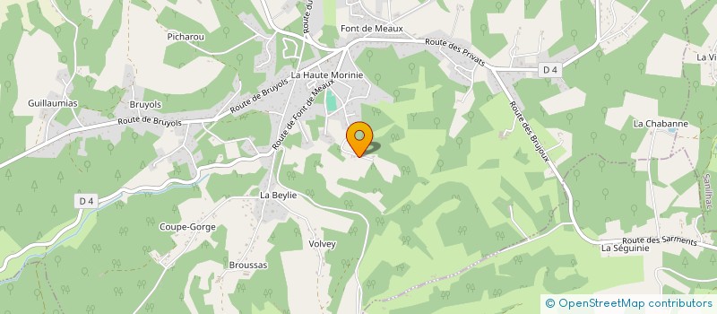 localisation de l'entreprise JEGU-COTTET  COURSAC