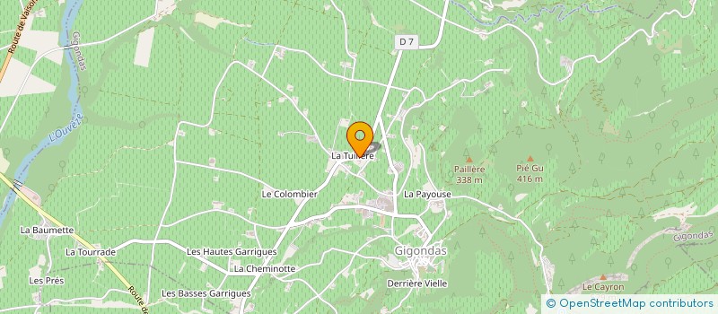 localisation de l'entreprise JEHAN  VACQUEYRAS