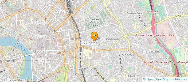 localisation de l'entreprise JEHAN DE WOILLEMONT EURL à TOULOUSE