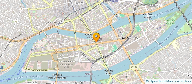 localisation de l'entreprise JEHANN à NANTES