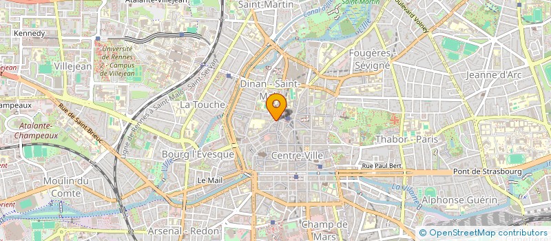 localisation de l'entreprise JEHANNO/COSNIER  RENNES