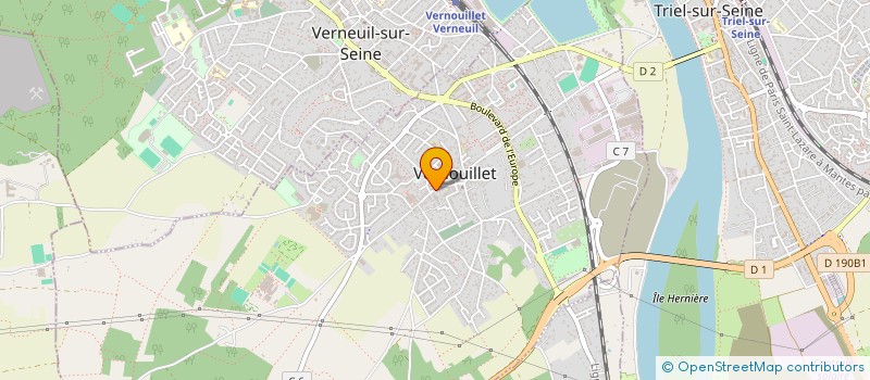 localisation de l'entreprise JEHK  VERNOUILLET