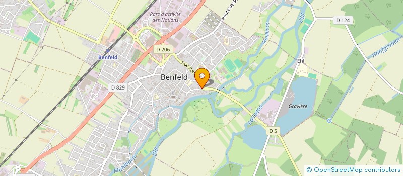 localisation de l'entreprise JEHL  BENFELD