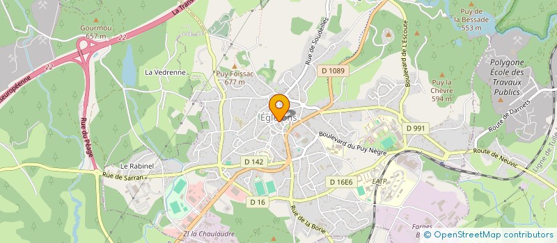 localisation de l'entreprise JEHLO à EGLETONS