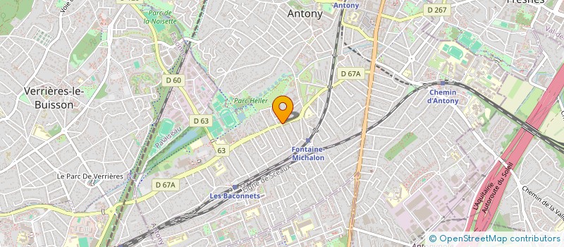 localisation de l'entreprise JEIKA à ANTONY