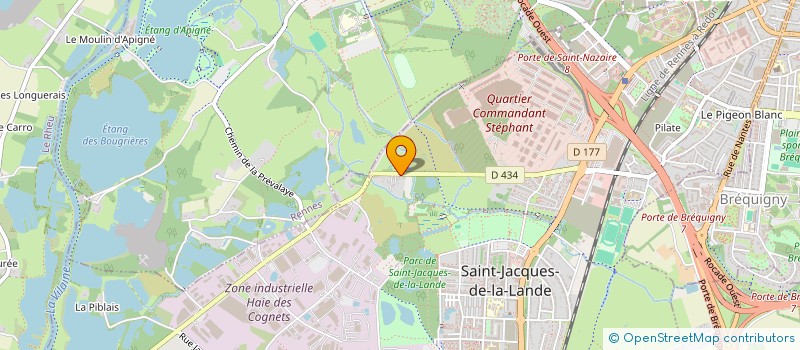 localisation de l'entreprise JEIREANN  SAINT-JACQUES-DE-LA-LANDE