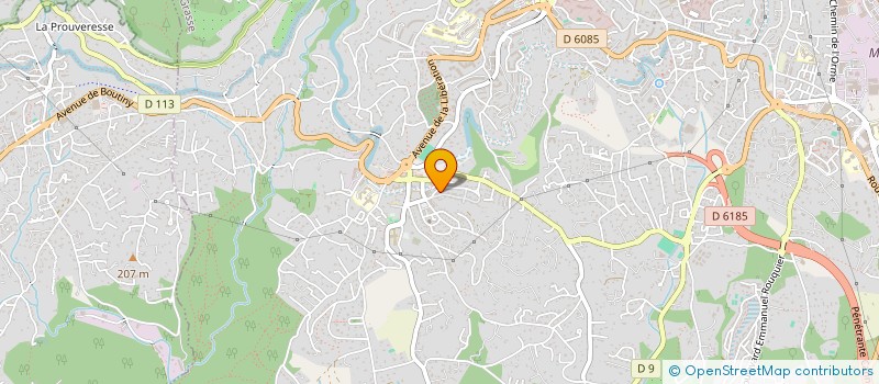 localisation de l'entreprise JEISACEL  GRASSE