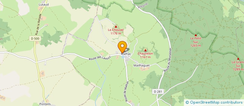 localisation de l'entreprise JEJ  ALLEYRAC