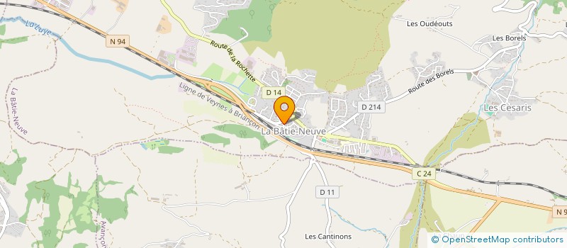 localisation de l'entreprise JEJENAD à LA BATIE-NEUVE