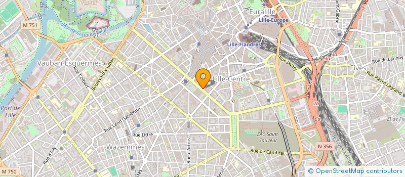 localisation de l'entreprise JEJURE-DUBDEV à LILLE