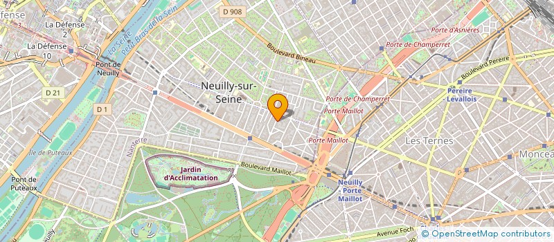 localisation de l'entreprise JEK AUDIT AND PARTNERS à NEUILLY-SUR-SEINE
