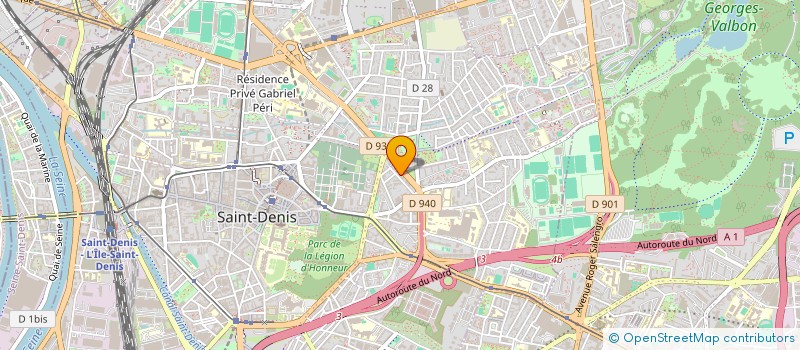 localisation de l'entreprise JEK TRANSPORT  SAINT-DENIS