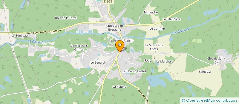 localisation de l'entreprise JEKAJUMA  LA FERTE-SAINT-CYR