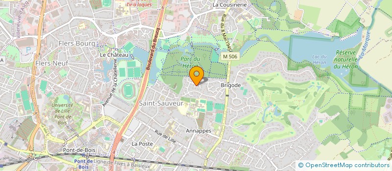 localisation de l'entreprise JEKO ACHATS ET TRANSFORMATION à VILLENEUVE-D'ASCQ