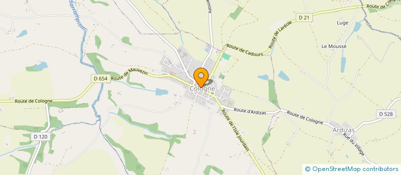 localisation de l'entreprise JELAC  THOUX