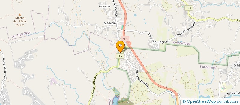 localisation de l'entreprise JELALI  SAINTE-LUCE