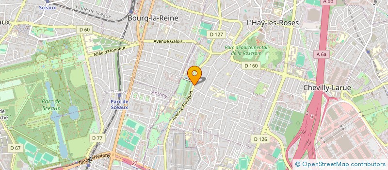 localisation de l'entreprise JELAR à L'HAY-LES-ROSES