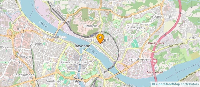 localisation de l'entreprise JELAU à BAYONNE