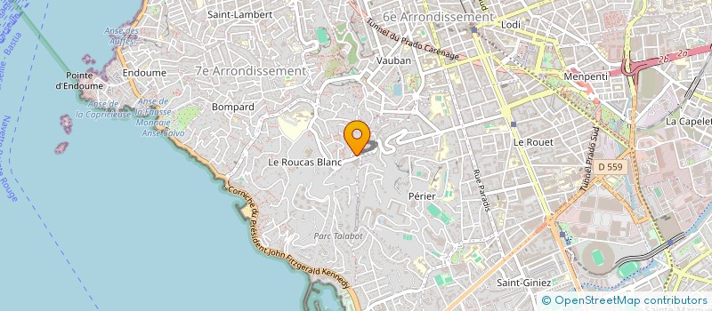localisation de l'entreprise JELC à MARSEILLE