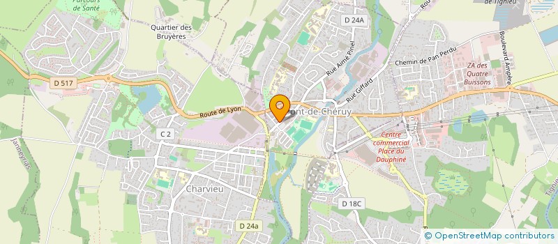 localisation de l'entreprise JELCO BUSINESS  PONT-DE-CHERUY