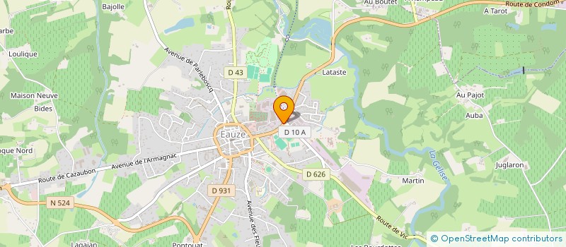 localisation de l'entreprise JELD-WEN FRANCE  EAUZE