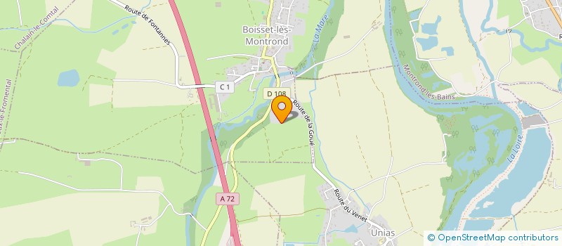 localisation de l'entreprise JELE  BOISSET-LES-MONTROND