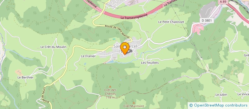 localisation de l'entreprise JELECTRIFY  SAINT-MARCEL-L'ECLAIRE