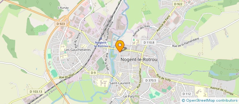 localisation de l'entreprise JELEL  NOGENT-LE-ROTROU