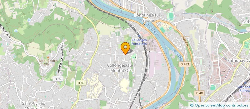 localisation de l'entreprise JELFI  COLLONGES-AU-MONT- D OR