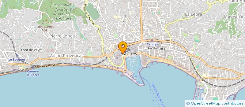 localisation de l'entreprise JELIA à CANNES