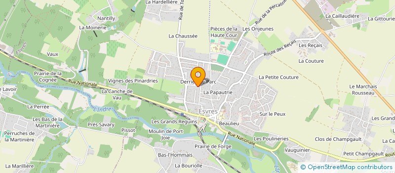 localisation de l'entreprise JELINO  ESVRES