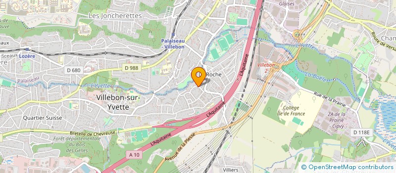 localisation de l'entreprise JELIO NET SERVICES à VILLEBON-SUR-YVETTE