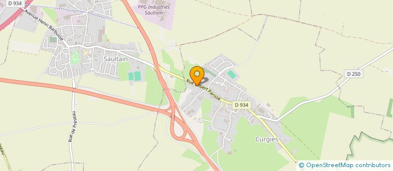 localisation de l'entreprise JELL  CURGIES