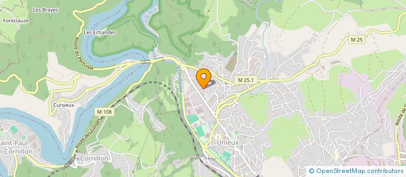 localisation de l'entreprise JELLLENA  UNIEUX