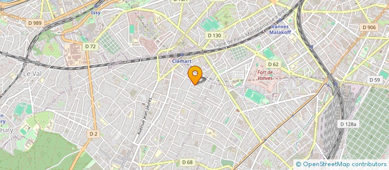 localisation de l'entreprise JELLO PARTNERS à CLAMART