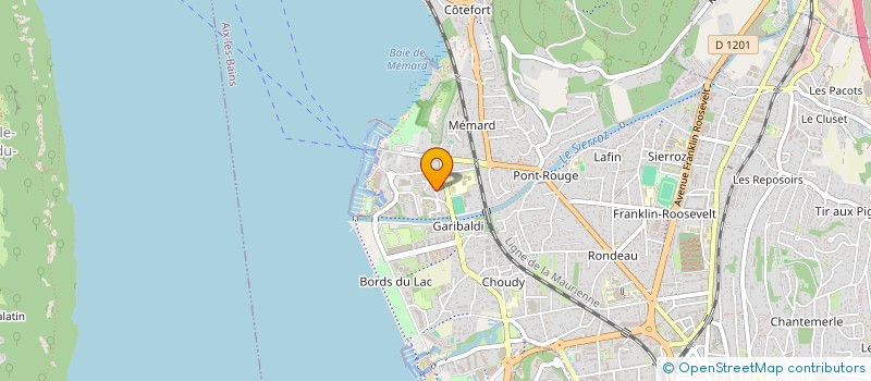 localisation de l'entreprise JELLYFISH CLUB  AIX-LES-BAINS