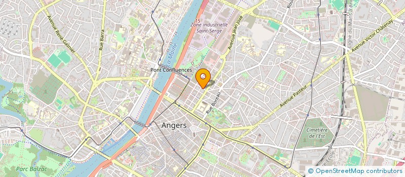 localisation de l'entreprise JELODI à ANGERS