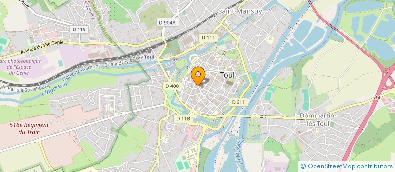 localisation de l'entreprise JELOIS INVEST à TOUL