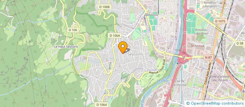 localisation de l'entreprise JELOJ  SEYSSINS