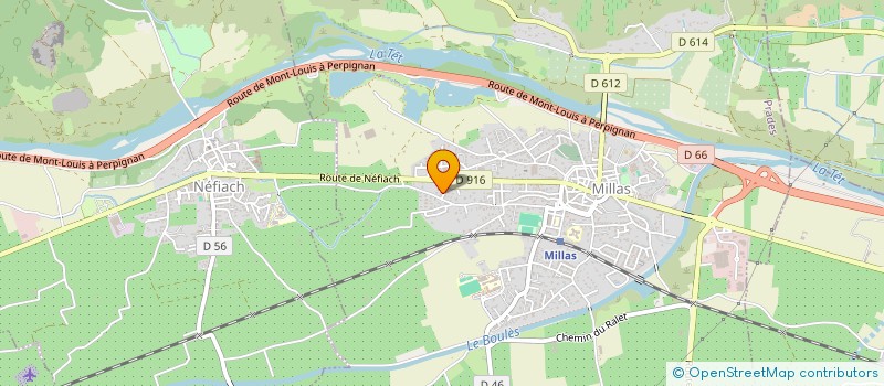 localisation de l'entreprise JELP  PERPIGNAN