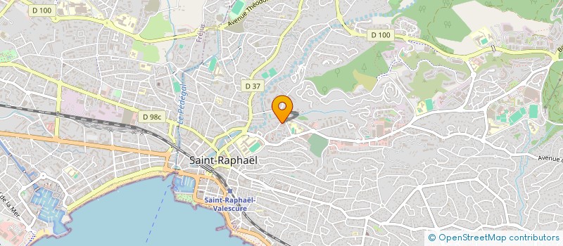 localisation de l'entreprise JELS à SAINT-RAPHAEL