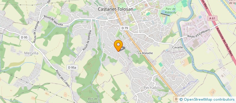 localisation de l'entreprise JELS  CASTANET-TOLOSAN