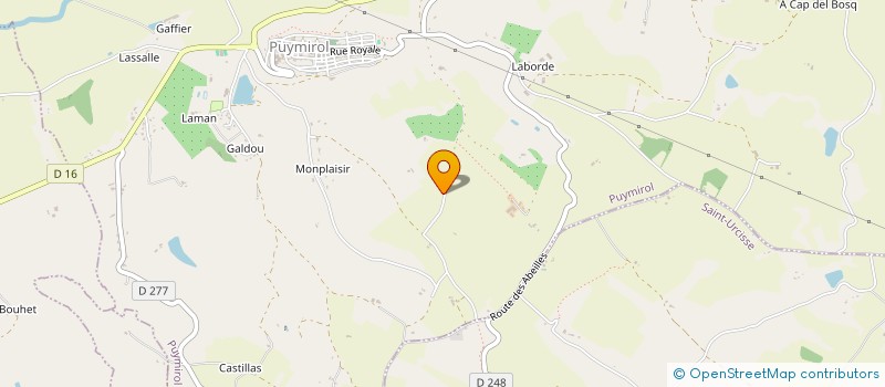 localisation de l'entreprise JELUDA  FOULAYRONNES