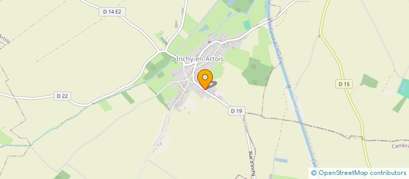 localisation de l'entreprise JELUTEMA  INCHY-EN-ARTOIS
