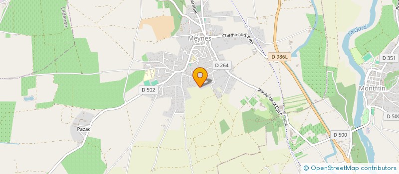 localisation de l'entreprise JELYA TRANSPORTS SOLUTIONS  MEYNES