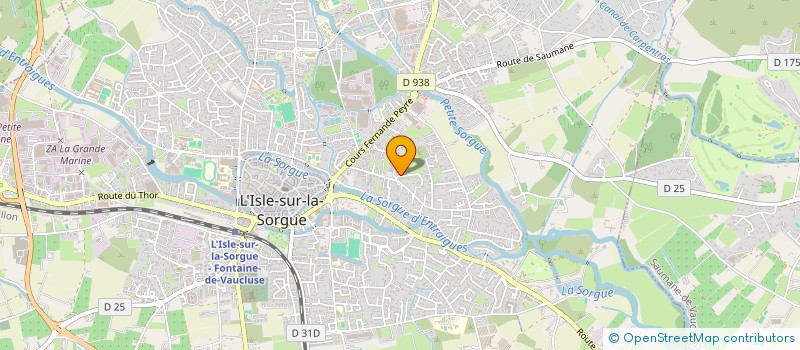 localisation de l'entreprise JELYE IMMOBILIER  L'ISLE-SUR-LA-SORGUE