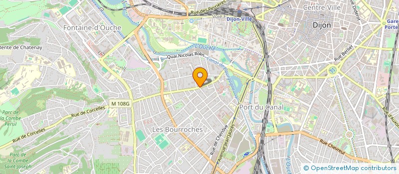 localisation de l'entreprise JELYO COMET à DIJON