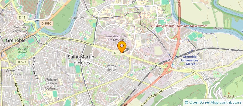 localisation de l'entreprise JEM à SAINT-MARTIN-D'HERES